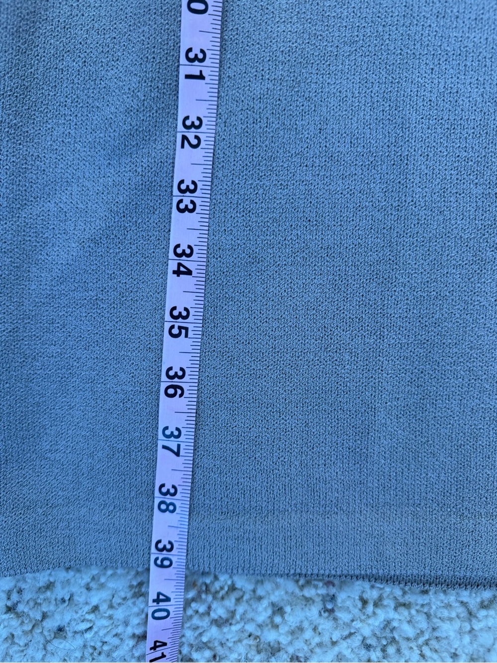 St. John Collection Tan Santana Knit Tank Dress Size 8 Mid-Length Bodycon Sheath - Picture 8 of 9